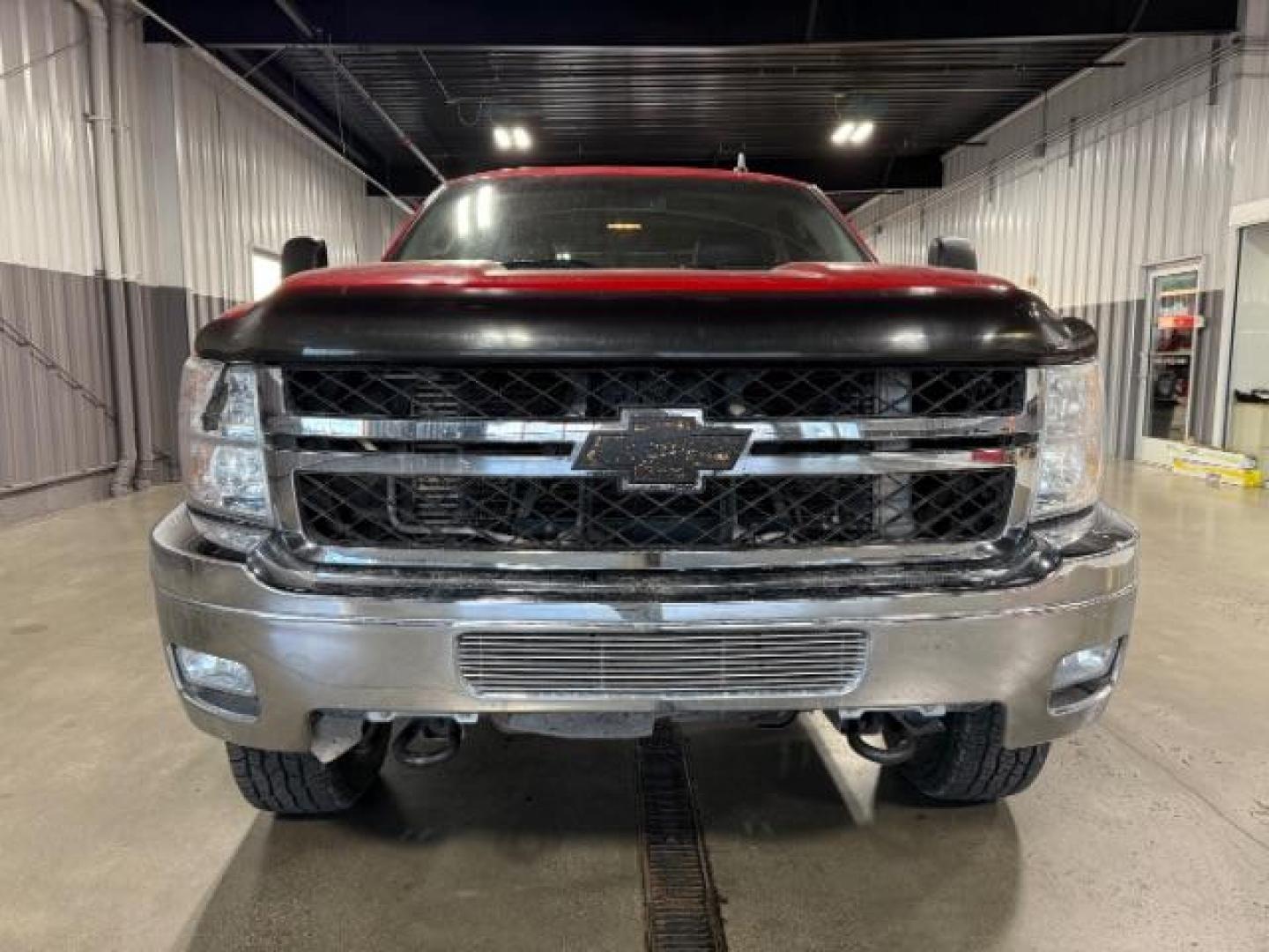 2013 Victory Red /Ebony Leather Interior Chevrolet Silverado 3500HD LTZ Crew Cab 4WD (1GC4K1E80DF) with an 6.6L V8 OHV 32V TURBO DIESEL engine, 6-Speed Automatic transmission, located at 1235 N Woodruff Ave., Idaho Falls, 83401, (208) 523-1053, 43.507172, -112.000488 - Photo#7