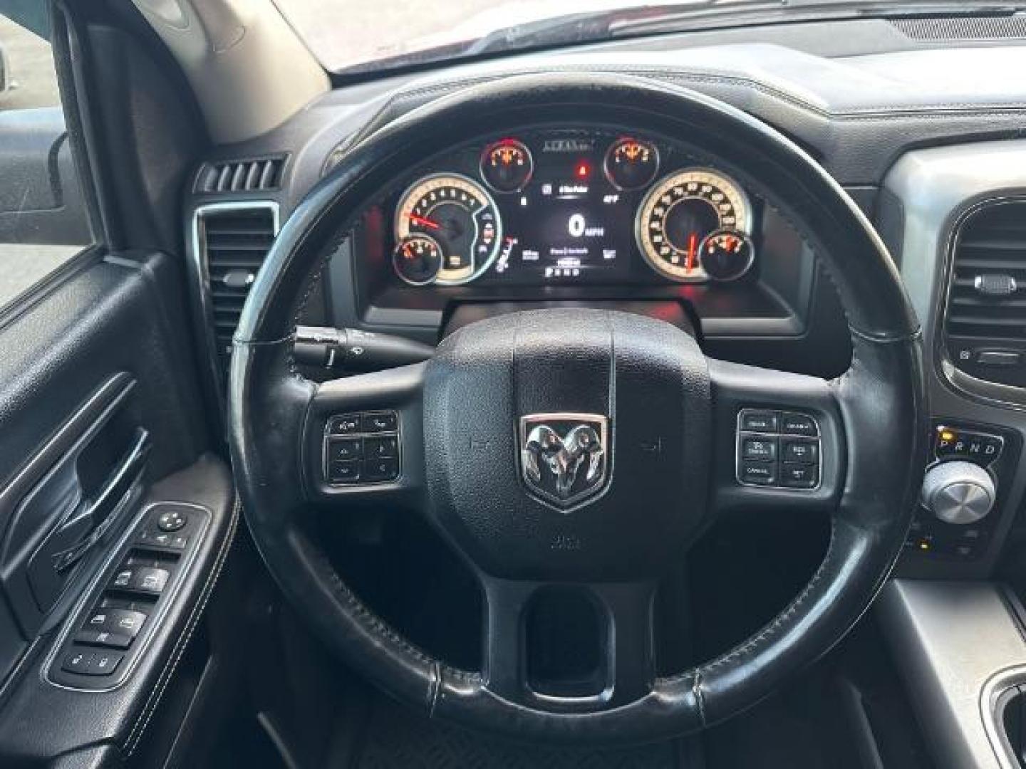 2017 Flame Red Clear Coat /Black, cloth RAM 1500 Sport Quad Cab 4WD (1C6RR7HT6HS) with an 5.7L V8 OHV 16V engine, 8-Speed Automatic transmission, located at 1235 N Woodruff Ave., Idaho Falls, 83401, (208) 523-1053, 43.507172, -112.000488 - Photo#24