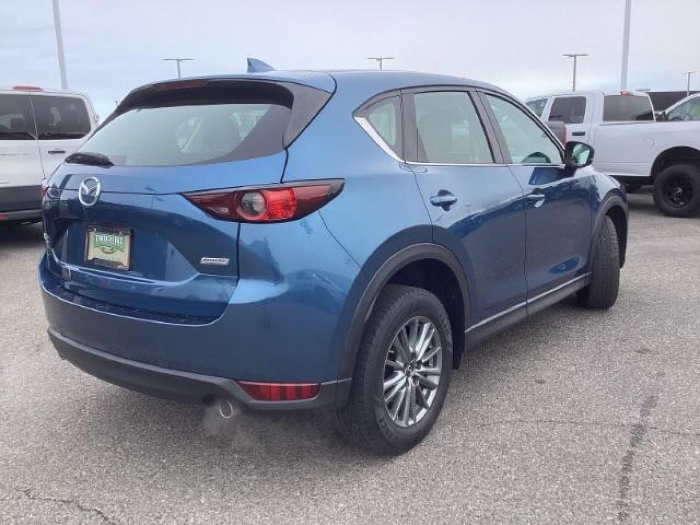 2018 Eternal Blue Mica /Black, cloth Mazda CX-5 Sport AWD (JM3KFBBM4J0) with an 2.5L L4 DOHC 16V engine, 6-Speed Automatic transmission, located at 1235 N Woodruff Ave., Idaho Falls, 83401, (208) 523-1053, 43.507172, -112.000488 - Photo#5