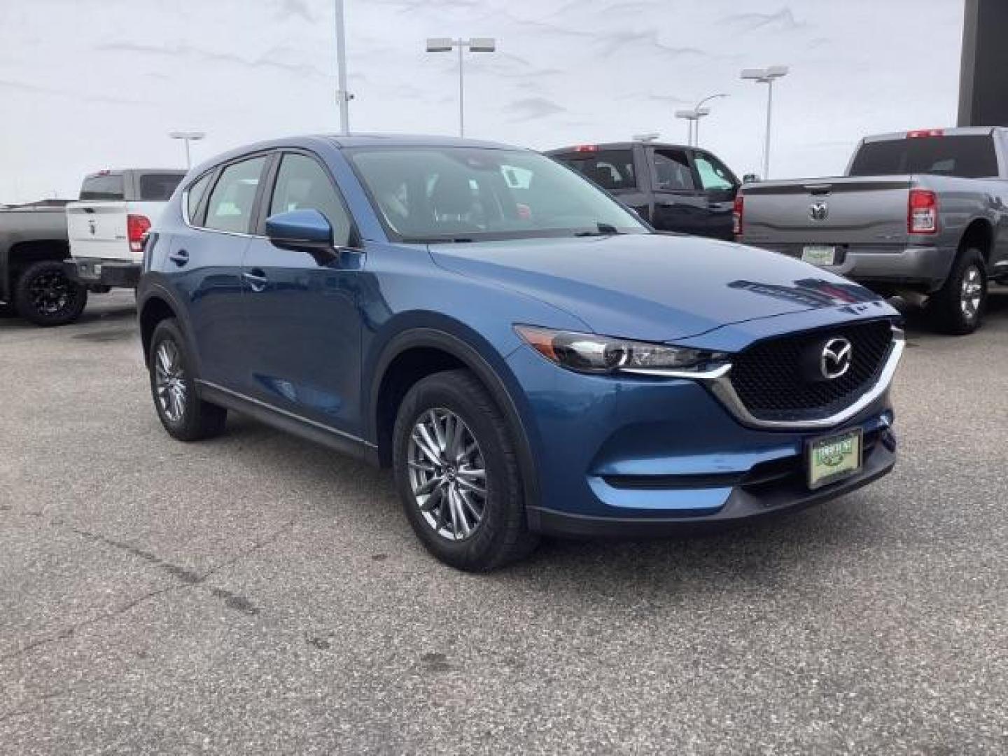 2018 Eternal Blue Mica /Black, cloth Mazda CX-5 Sport AWD (JM3KFBBM4J0) with an 2.5L L4 DOHC 16V engine, 6-Speed Automatic transmission, located at 1235 N Woodruff Ave., Idaho Falls, 83401, (208) 523-1053, 43.507172, -112.000488 - Photo#6