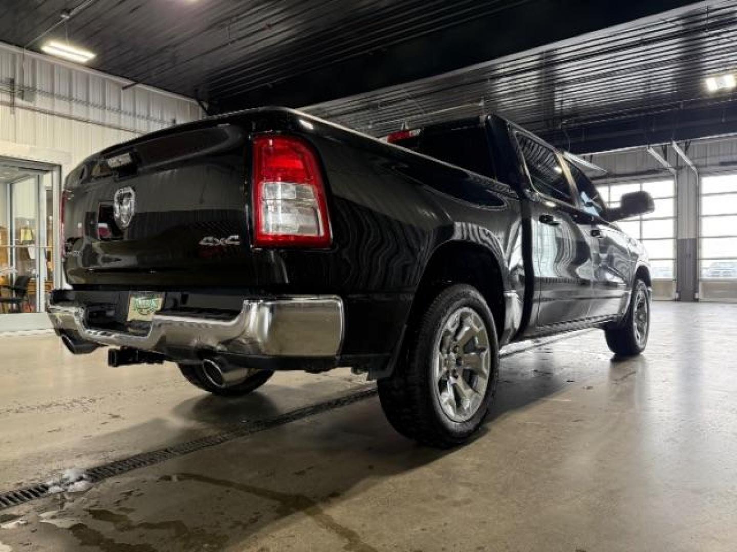 2019 BLACK /Black/Diesel Gray, premium cloth RAM 1500 Big Horn Crew Cab SWB 4WD (1C6SRFFT2KN) with an 5.7L V8 OHV 16V engine, 8-Speed Automatic transmission, located at 1235 N Woodruff Ave., Idaho Falls, 83401, (208) 523-1053, 43.507172, -112.000488 - Photo#4