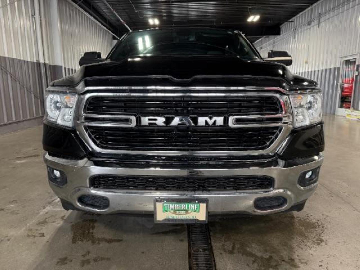 2019 BLACK /Black/Diesel Gray, premium cloth RAM 1500 Big Horn Crew Cab SWB 4WD (1C6SRFFT2KN) with an 5.7L V8 OHV 16V engine, 8-Speed Automatic transmission, located at 1235 N Woodruff Ave., Idaho Falls, 83401, (208) 523-1053, 43.507172, -112.000488 - Photo#6