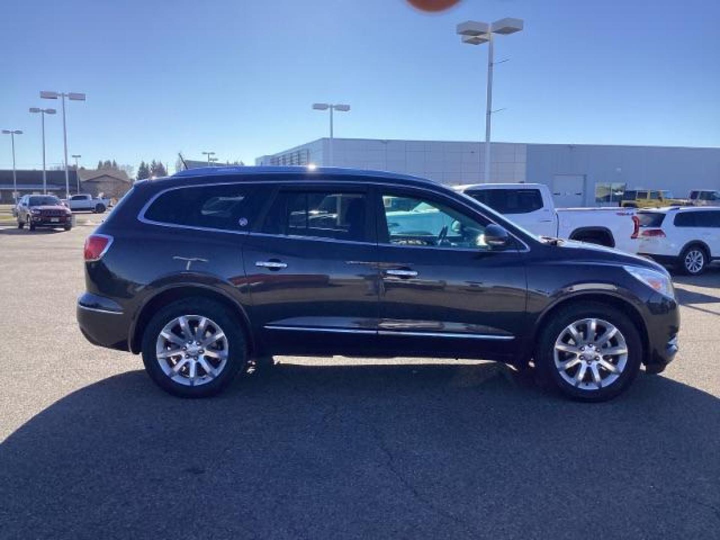 2017 GRAY /Ebony Seats w/Ebony Interior Accents, leather Buick Enclave Premium AWD (5GAKVCKD0HJ) with an 3.6L V6 DOHC 24V engine, 6-Speed Automatic Overdrive transmission, located at 1235 N Woodruff Ave., Idaho Falls, 83401, (208) 523-1053, 43.507172, -112.000488 - Photo#6