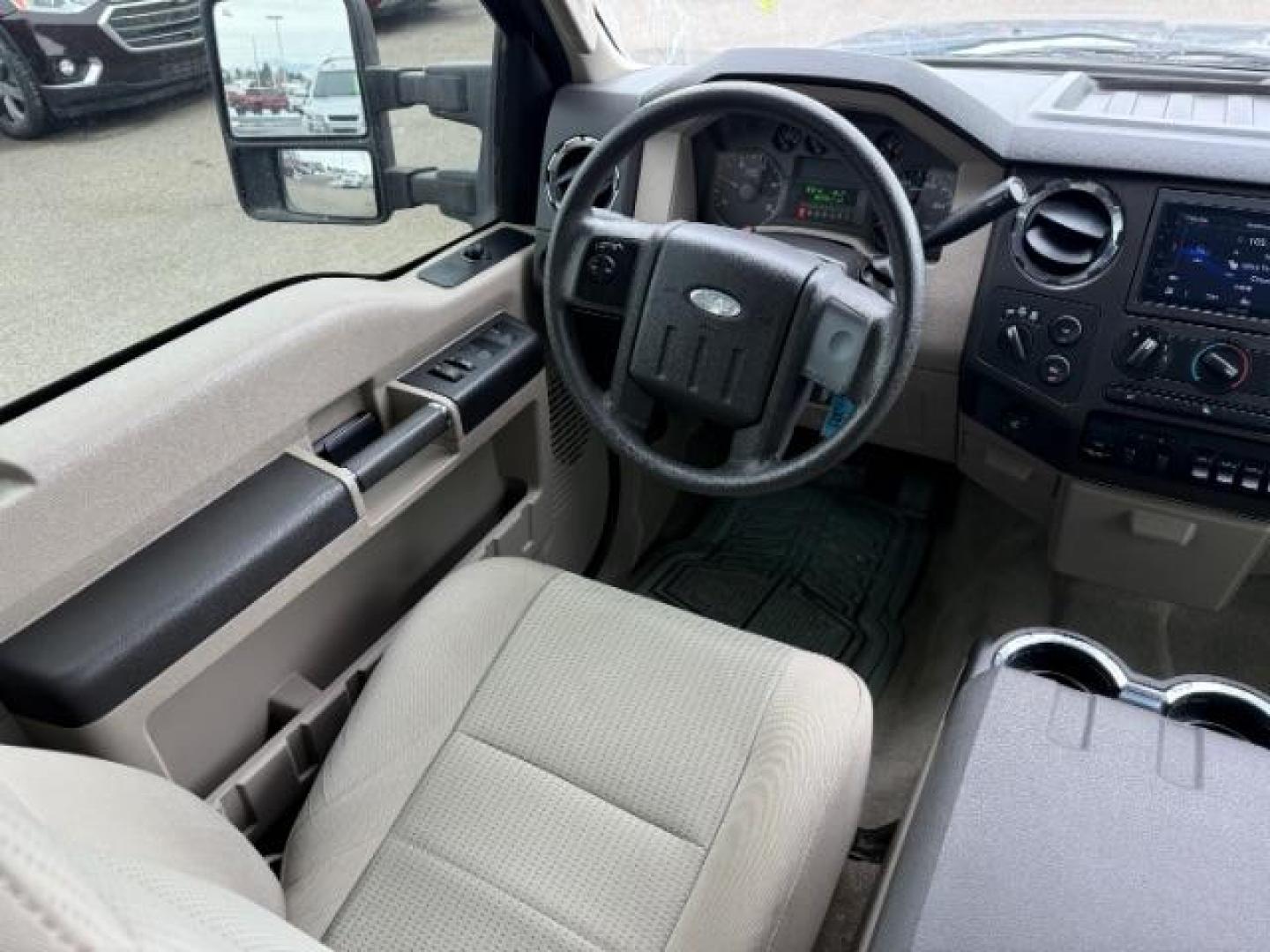 2008 GRAY /Medium Stone Cloth Interior Ford F-350 SD XLT Crew Cab 4WD (1FTWW31R48E) with an 6.4L V8 OHV 32V TURBO DIESEL engine, 5-Speed Automatic transmission, located at 1235 N Woodruff Ave., Idaho Falls, 83401, (208) 523-1053, 43.507172, -112.000488 - Photo#19