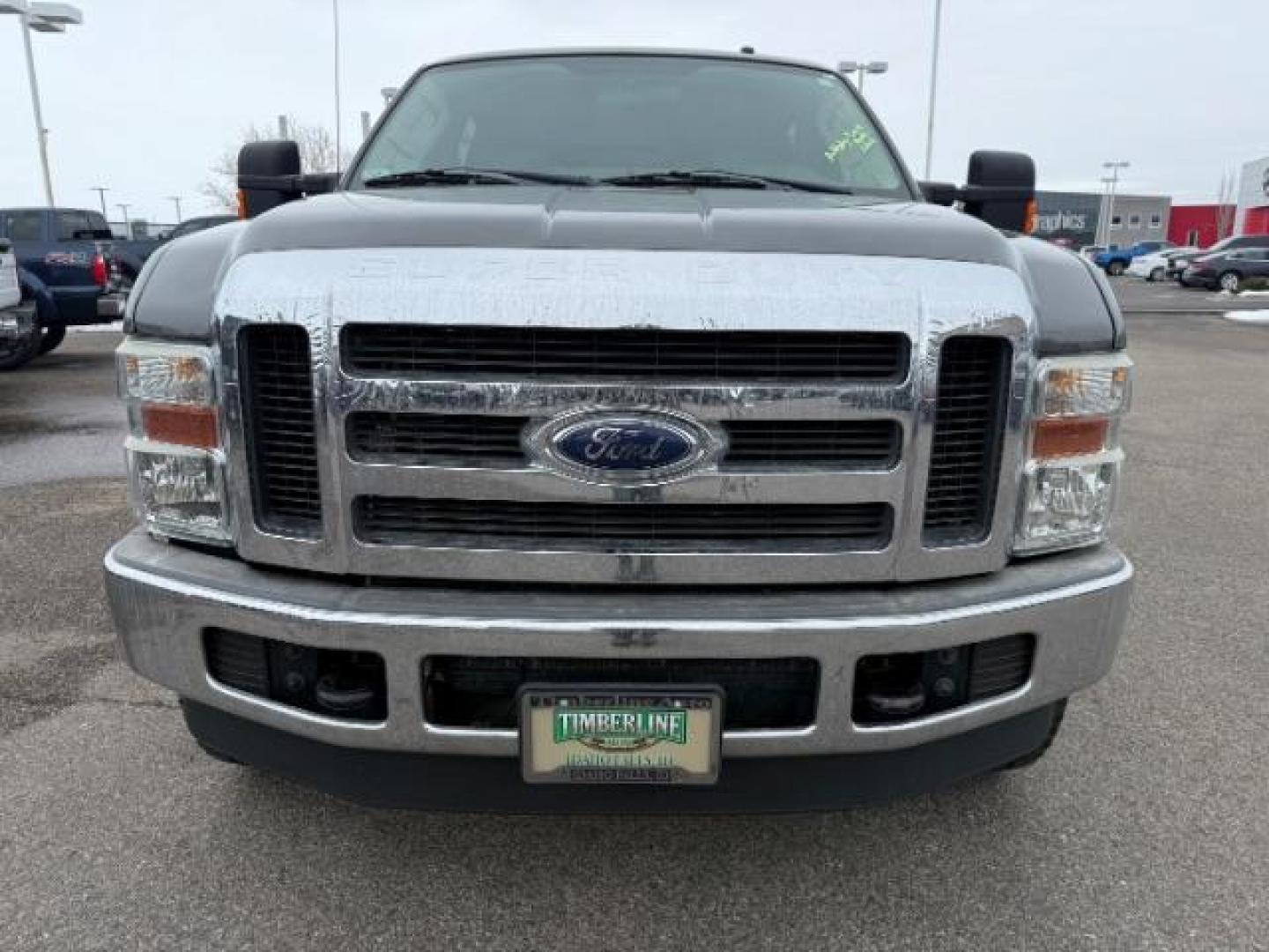 2008 GRAY /Medium Stone Cloth Interior Ford F-350 SD XLT Crew Cab 4WD (1FTWW31R48E) with an 6.4L V8 OHV 32V TURBO DIESEL engine, 5-Speed Automatic transmission, located at 1235 N Woodruff Ave., Idaho Falls, 83401, (208) 523-1053, 43.507172, -112.000488 - Photo#7