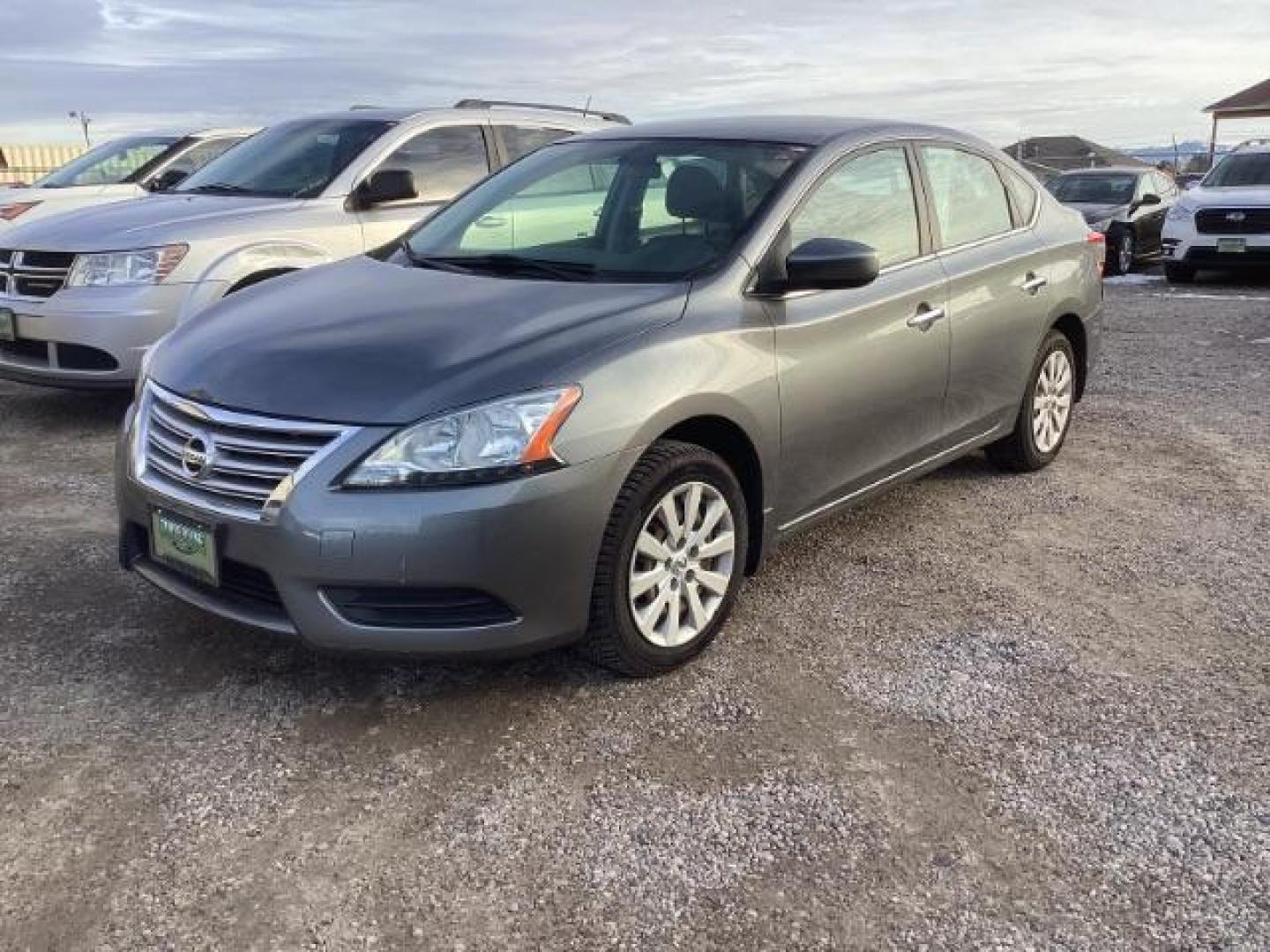 2015 Amethyst Gray Nissan Sentra SV (3N1AB7AP7FY) with an 1.8L L4 SFI DOHC 16V engine, Continuously Variable Transmission transmission, located at 1235 N Woodruff Ave., Idaho Falls, 83401, (208) 523-1053, 43.507172, -112.000488 - Photo#0