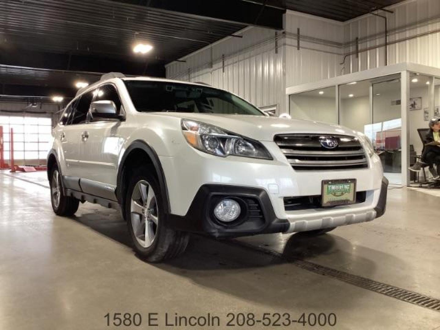 2014 Satin White Pearl Subaru Outback 2.5i Limited (4S4BRBPC1E3) with an 2.5L H4 DOHC 16V engine, located at 1235 N Woodruff Ave., Idaho Falls, 83401, (208) 523-1053, 43.507172, -112.000488 - Photo#5