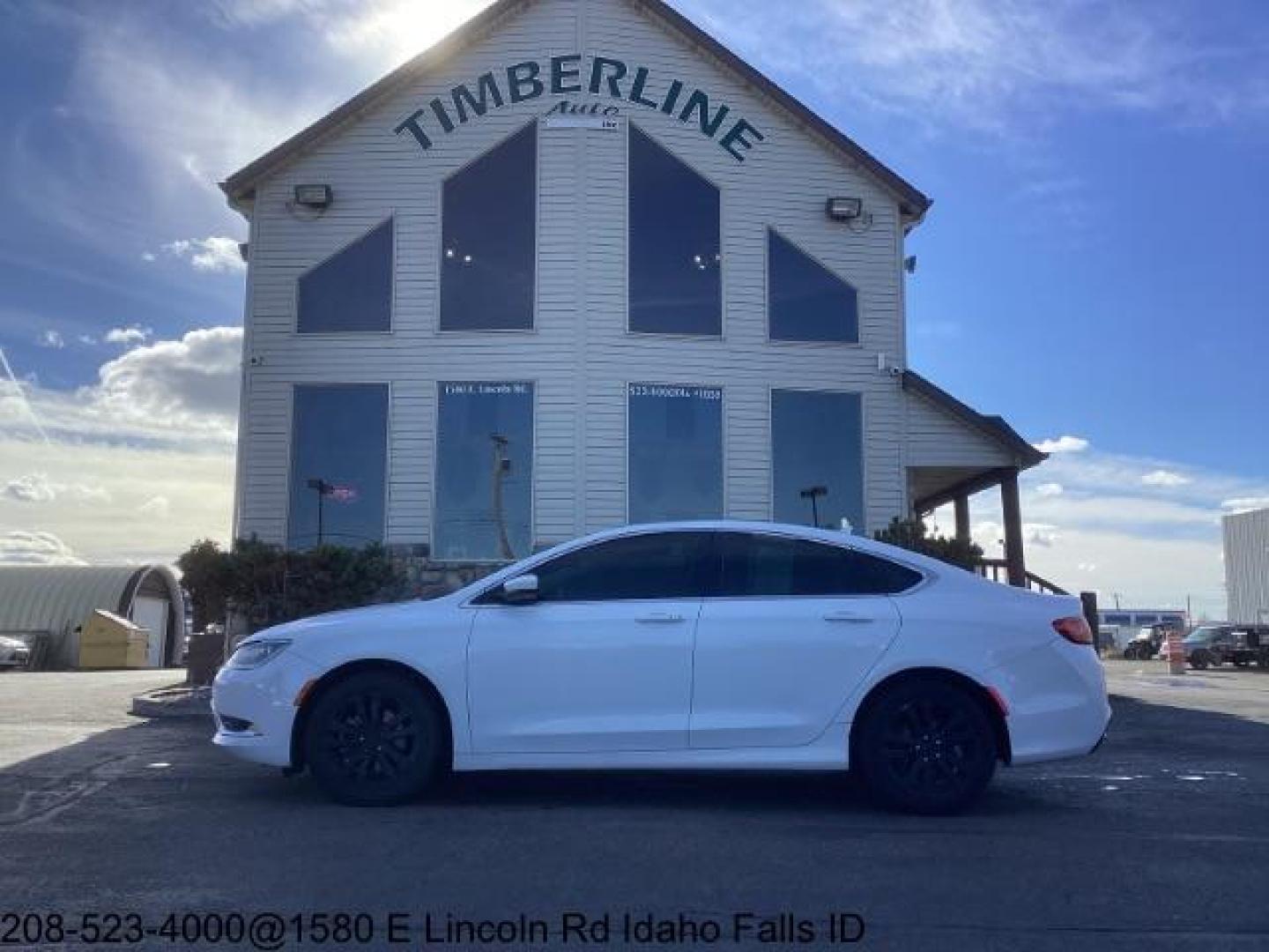 2015 Chrysler 200 Limited (1C3CCCAB5FN) with an 2.4L L4 DOHC 16V engine, 9-Speed Automatic transmission, located at 1235 N Woodruff Ave., Idaho Falls, 83401, (208) 523-1053, 43.507172, -112.000488 - Photo#0