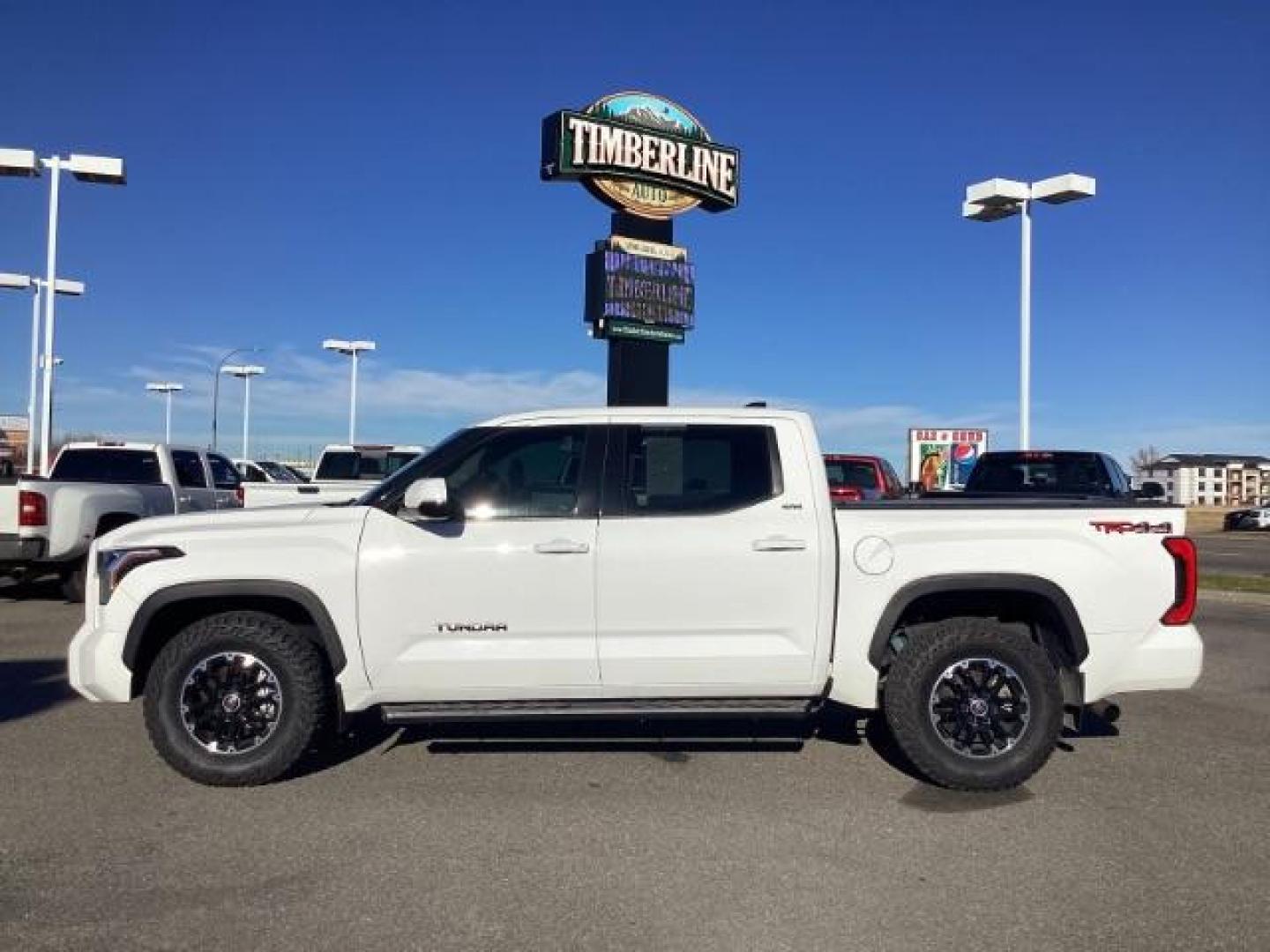 2022 White Toyota Tundra SR5 CrewMax 4WD (5TFLA5DB3NX) with an 3.4L V6 DOHC 24V engine, 6-Speed Automatic transmission, located at 1235 N Woodruff Ave., Idaho Falls, 83401, (208) 523-1053, 43.507172, -112.000488 - Photo#2