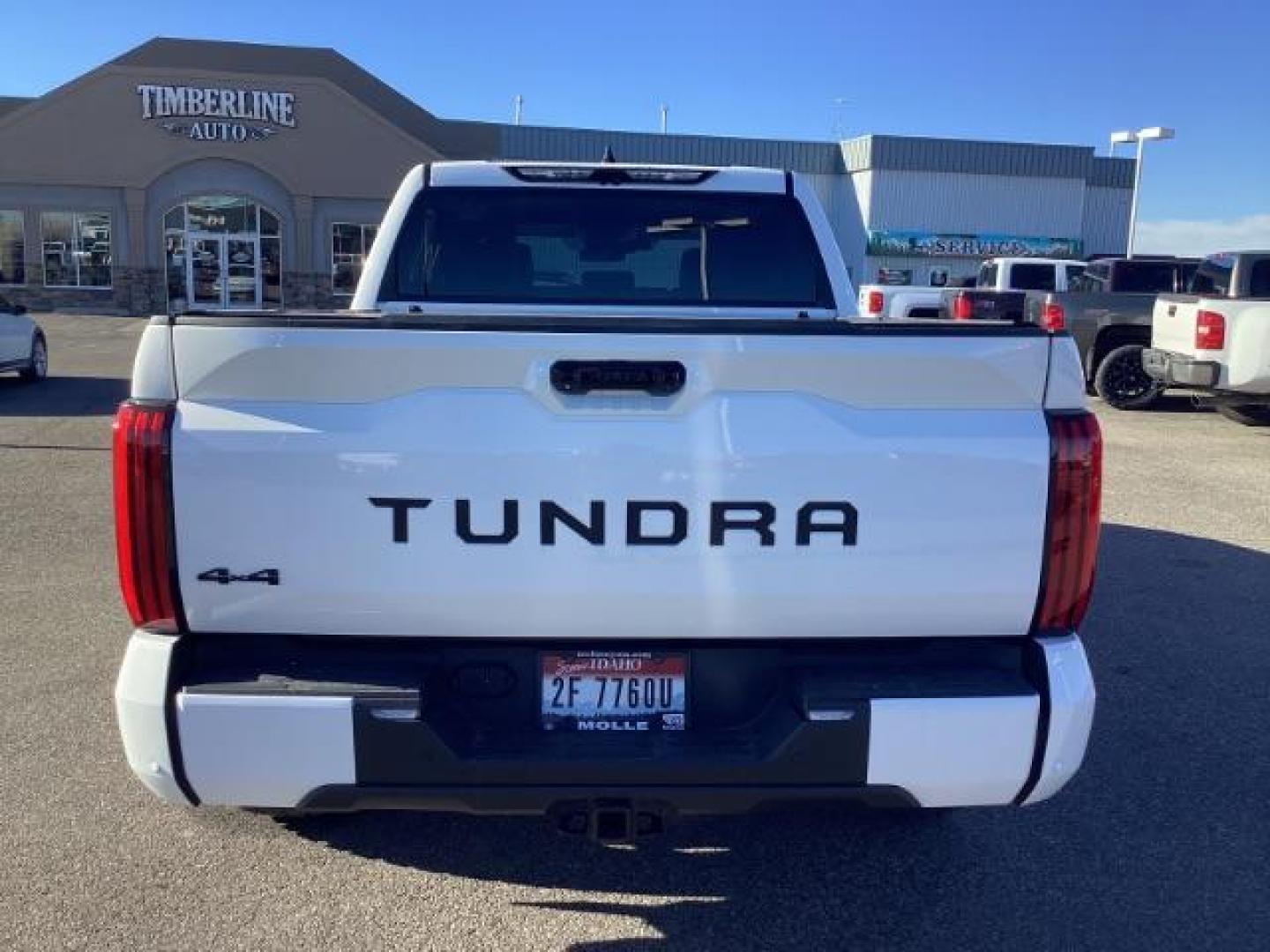 2022 White Toyota Tundra SR5 CrewMax 4WD (5TFLA5DB3NX) with an 3.4L V6 DOHC 24V engine, 6-Speed Automatic transmission, located at 1235 N Woodruff Ave., Idaho Falls, 83401, (208) 523-1053, 43.507172, -112.000488 - Photo#4