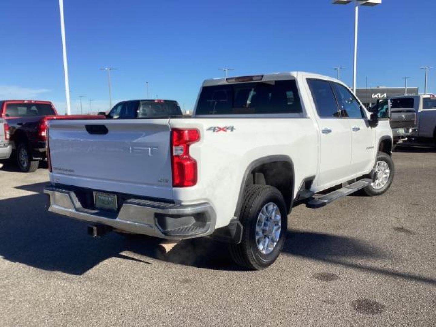 2020 Summit White /Jet Black, leather Chevrolet Silverado 2500HD LTZ Crew Cab Short Box 4WD (1GC4YPE77LF) with an 6.6L V8 OHV 16V engine, 6-Speed Automatic transmission, located at 1235 N Woodruff Ave., Idaho Falls, 83401, (208) 523-1053, 43.507172, -112.000488 - Photo#5