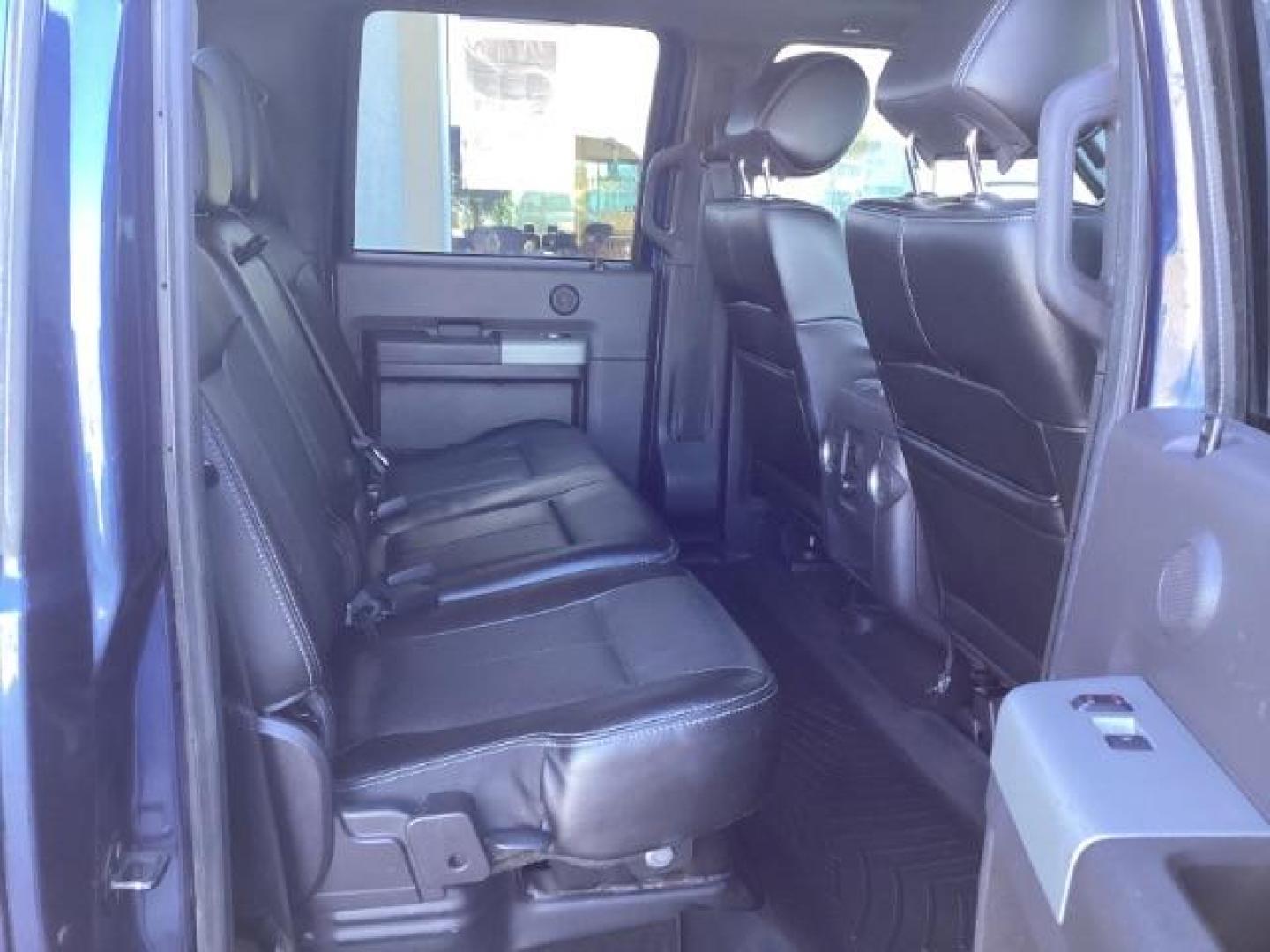 2015 Blue Jeans Metallic /Black Ford F-350 SD Lariat Crew Cab 4WD (1FT8W3BT4FE) with an 6.7L V8 OHV 16V DIESEL engine, 6-Speed Automatic transmission, located at 1235 N Woodruff Ave., Idaho Falls, 83401, (208) 523-1053, 43.507172, -112.000488 - Photo#27