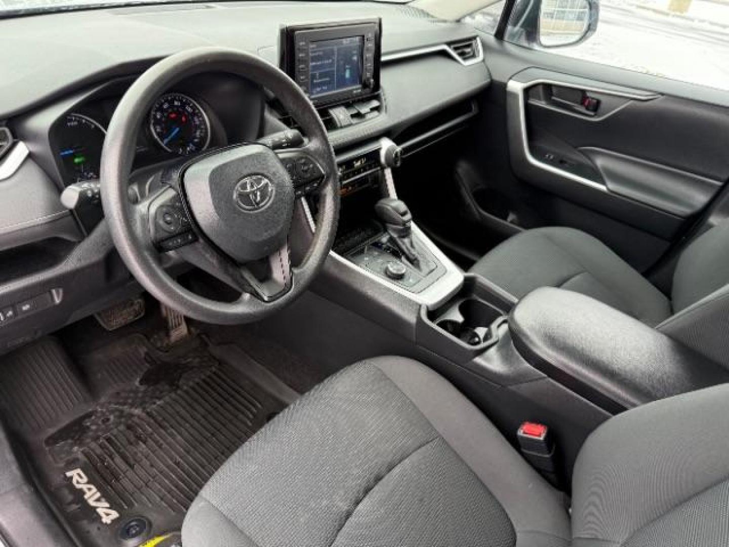 2021 Silver Sky Metallic /Black, cloth Toyota RAV4 Hybrid LE (4T3L6RFVXMU) with an 2.5L L4 DOHC 16V HYBRID engine, Continuously Variable Transmission transmission, located at 1235 N Woodruff Ave., Idaho Falls, 83401, (208) 523-1053, 43.507172, -112.000488 - Photo#12