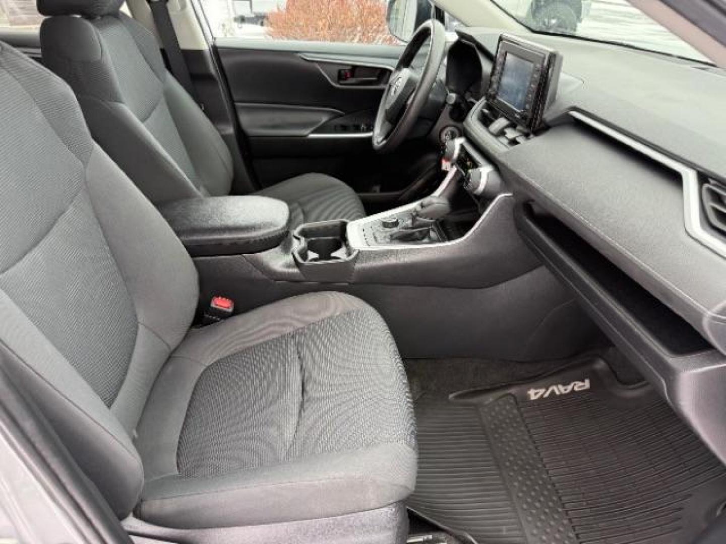 2021 Silver Sky Metallic /Black, cloth Toyota RAV4 Hybrid LE (4T3L6RFVXMU) with an 2.5L L4 DOHC 16V HYBRID engine, Continuously Variable Transmission transmission, located at 1235 N Woodruff Ave., Idaho Falls, 83401, (208) 523-1053, 43.507172, -112.000488 - Photo#14