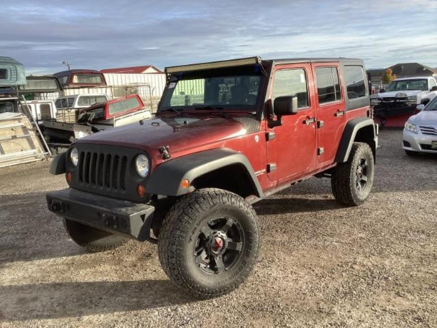 2008 Jeep Wrangler Unlimited X 4WD (1J4GA39128L) with an 3.8L V6 OHV 12V engine, 6-Speed Manual transmission, located at 1235 N Woodruff Ave., Idaho Falls, 83401, (208) 523-1053, 43.507172, -112.000488 - Photo#0