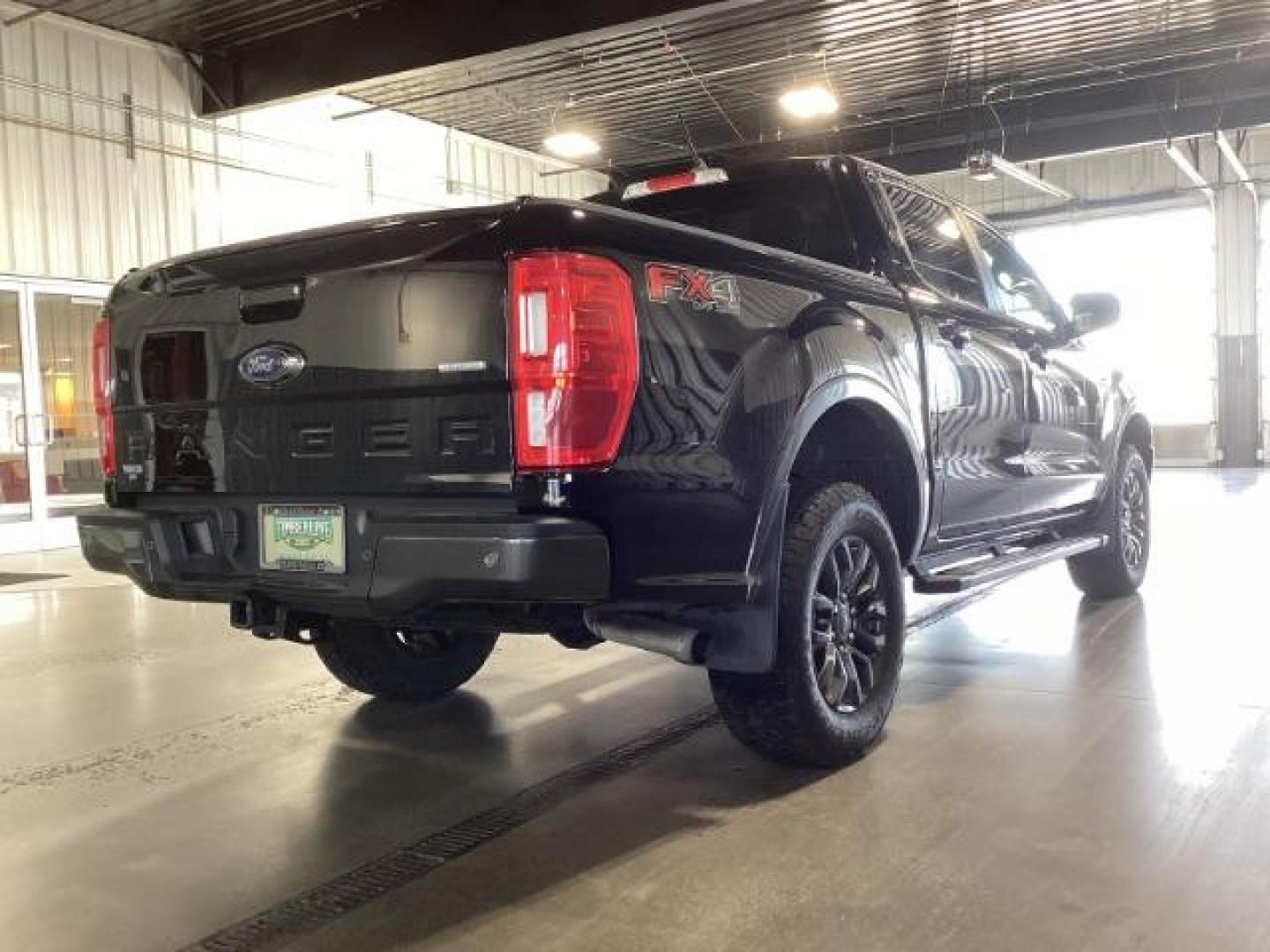 2019 Shadow Black /Ebony, leather Ford Ranger Lariat SuperCrew 4WD (1FTER4FHXKL) with an 2.3L L4 DOHC 16V engine, 10-Speed Automatic transmission, located at 1235 N Woodruff Ave., Idaho Falls, 83401, (208) 523-1053, 43.507172, -112.000488 - Photo#4