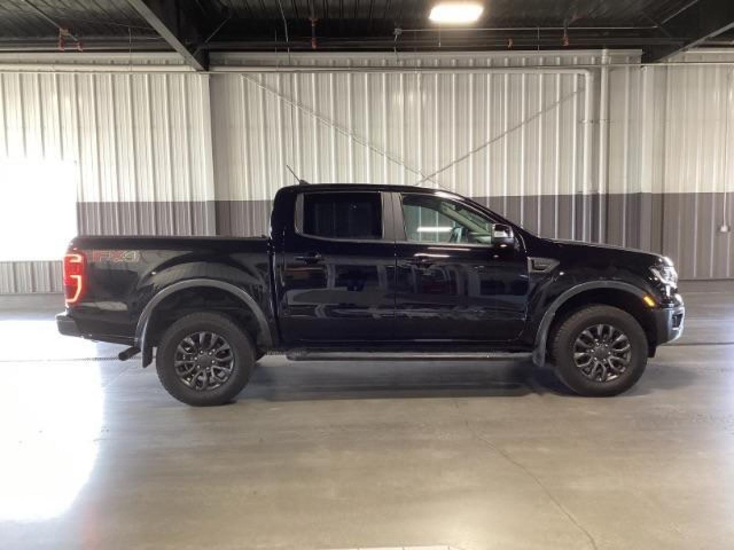 2019 Shadow Black /Ebony, leather Ford Ranger Lariat SuperCrew 4WD (1FTER4FHXKL) with an 2.3L L4 DOHC 16V engine, 10-Speed Automatic transmission, located at 1235 N Woodruff Ave., Idaho Falls, 83401, (208) 523-1053, 43.507172, -112.000488 - Photo#5