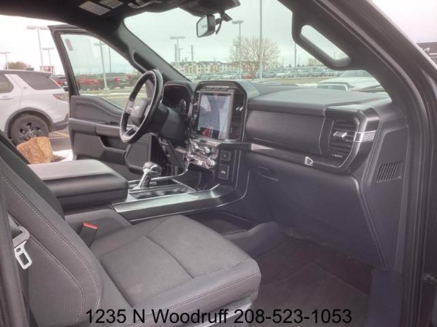 2021 BLACK /Black/Medium Dark Slate, cloth Ford F-150 XLT SuperCrew 5.5-ft. Bed 4WD (1FTFW1E55MK) with an 5.0L V8 OHV 16V engine, 6-Speed Automatic transmission, located at 1235 N Woodruff Ave., Idaho Falls, 83401, (208) 523-1053, 43.507172, -112.000488 - Photo#12