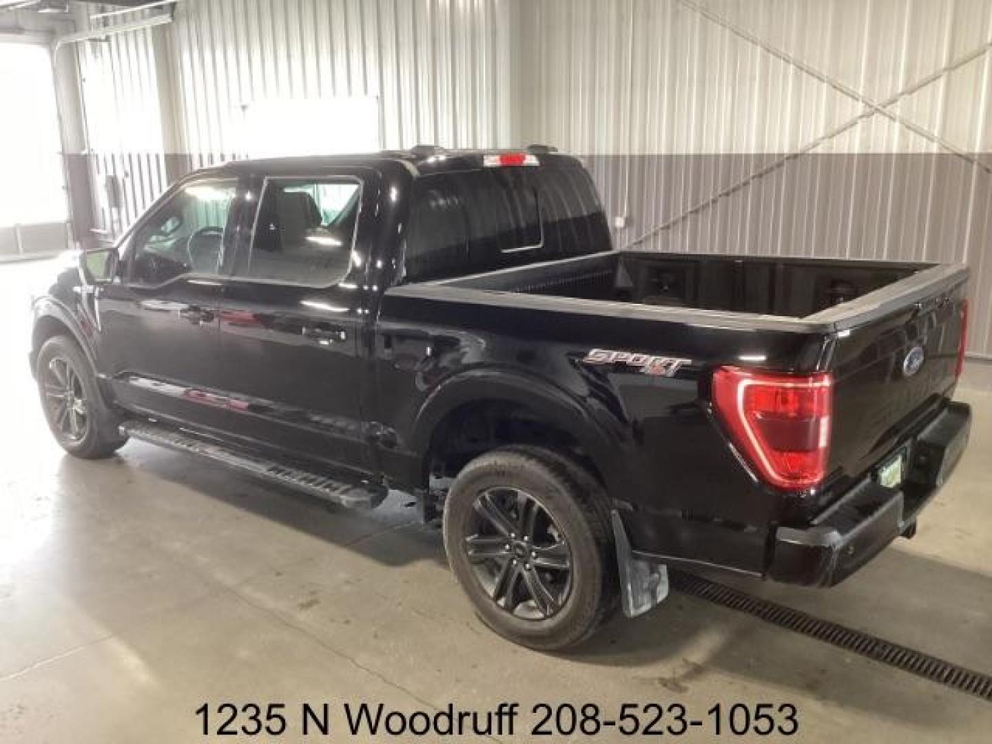 2021 BLACK /Black/Medium Dark Slate, cloth Ford F-150 XLT SuperCrew 5.5-ft. Bed 4WD (1FTFW1E55MK) with an 5.0L V8 OHV 16V engine, 6-Speed Automatic transmission, located at 1235 N Woodruff Ave., Idaho Falls, 83401, (208) 523-1053, 43.507172, -112.000488 - Photo#2