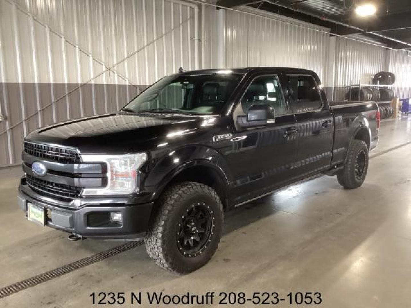 2020 Agate Black /Black, leather Ford F-150 Lariat SuperCrew 6.5-ft. Bed 4WD (1FTFW1E52LF) with an 5.0L V8 OHV 16V engine, 6-Speed Automatic transmission, located at 1235 N Woodruff Ave., Idaho Falls, 83401, (208) 523-1053, 43.507172, -112.000488 - Photo#0