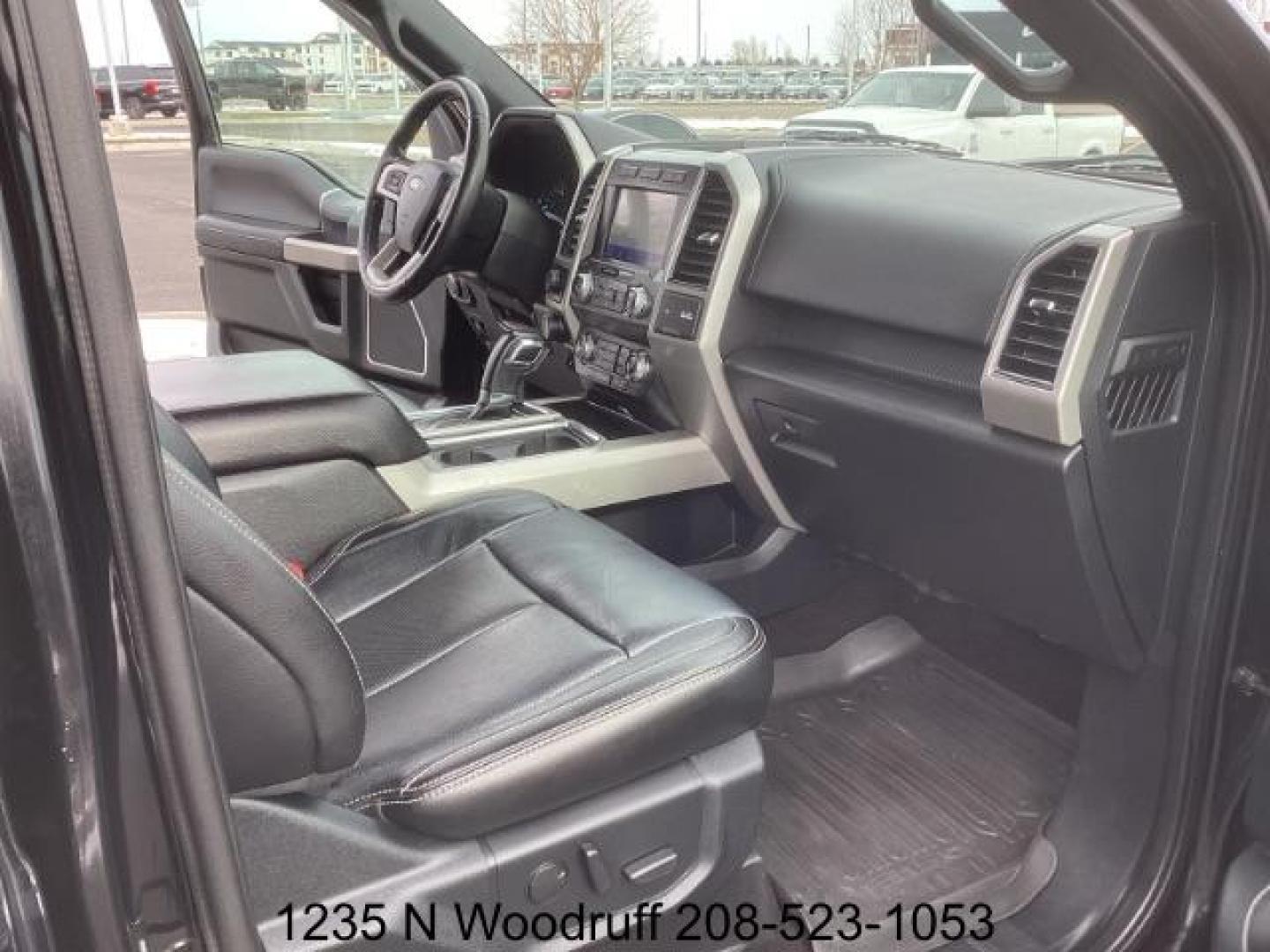 2020 Agate Black /Black, leather Ford F-150 Lariat SuperCrew 6.5-ft. Bed 4WD (1FTFW1E52LF) with an 5.0L V8 OHV 16V engine, 6-Speed Automatic transmission, located at 1235 N Woodruff Ave., Idaho Falls, 83401, (208) 523-1053, 43.507172, -112.000488 - Photo#16