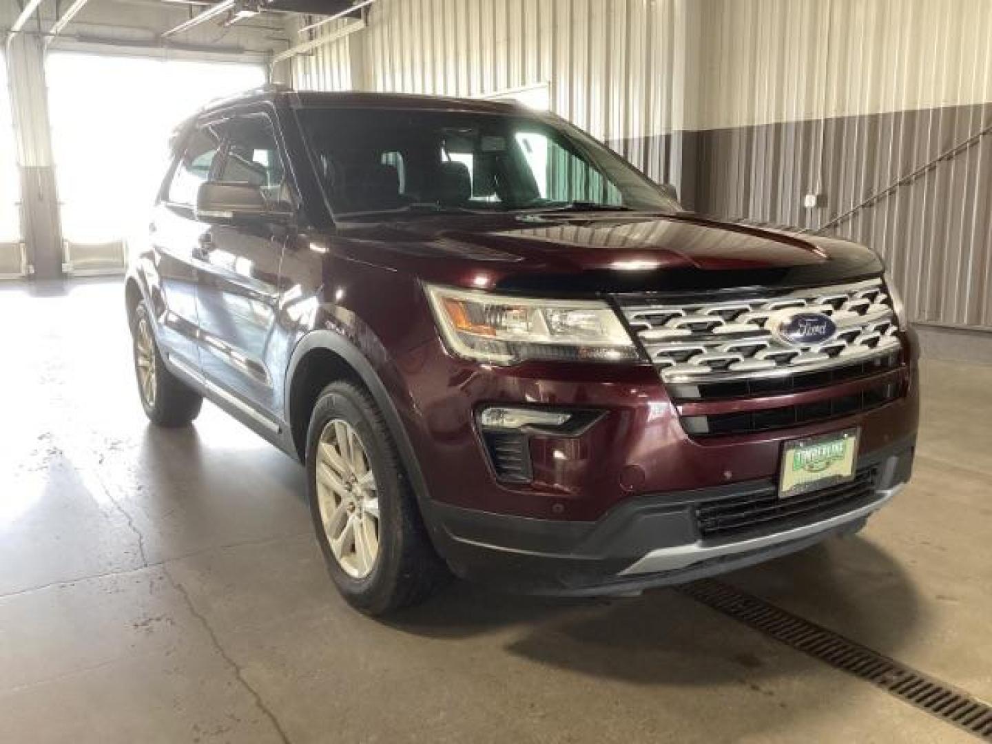 2019 Burgundy Velvet Metallic Tinted Clearcoat /Ebony Black, premium cloth Ford Explorer XLT 4WD (1FM5K8DH2KG) with an 2.3L L4 DOHC 16V engine, 6-Speed Automatic transmission, located at 1235 N Woodruff Ave., Idaho Falls, 83401, (208) 523-1053, 43.507172, -112.000488 - Photo#2