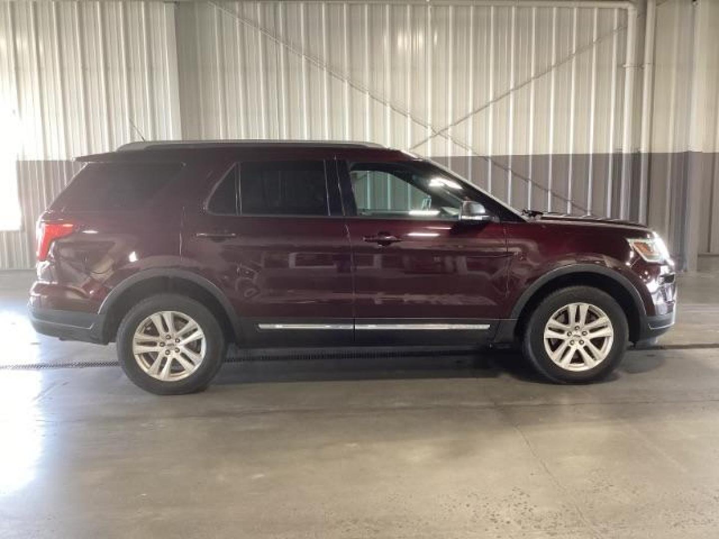 2019 Burgundy Velvet Metallic Tinted Clearcoat /Ebony Black, premium cloth Ford Explorer XLT 4WD (1FM5K8DH2KG) with an 2.3L L4 DOHC 16V engine, 6-Speed Automatic transmission, located at 1235 N Woodruff Ave., Idaho Falls, 83401, (208) 523-1053, 43.507172, -112.000488 - Photo#3