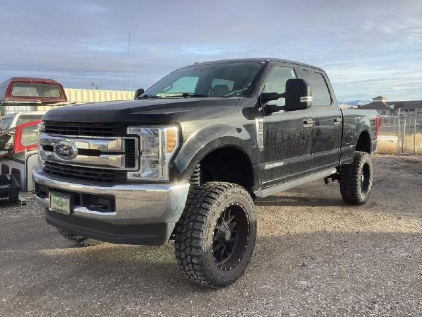 2018 Shadow Black Ford F-250 SD XLT Crew Cab 4WD (1FT7W2BT4JE) with an 6.7L V8 OHV 16V DIESEL engine, 6-Speed Automatic transmission, located at 1235 N Woodruff Ave., Idaho Falls, 83401, (208) 523-1053, 43.507172, -112.000488 - Photo#0