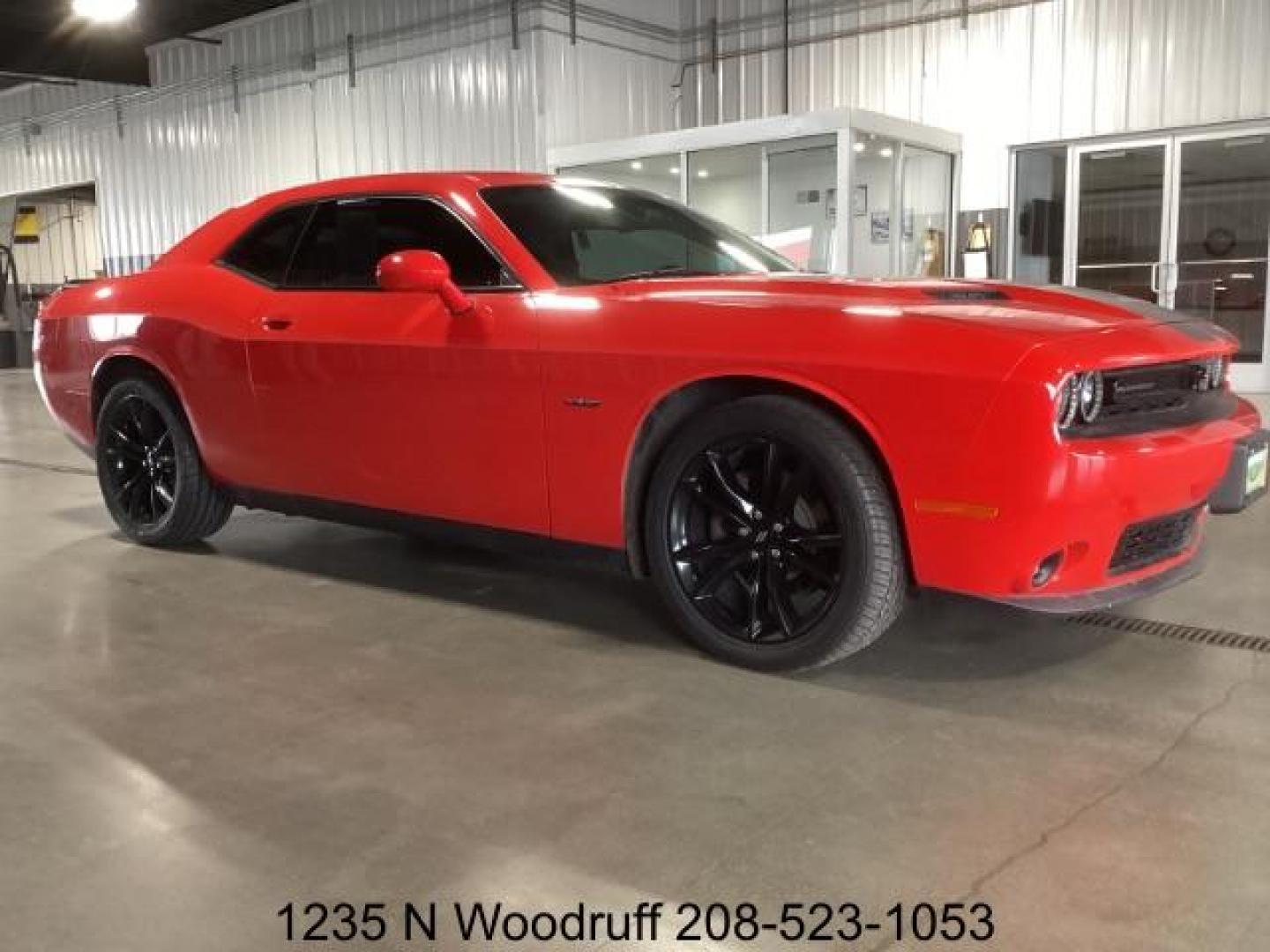 2017 Redline Red Tri-Coat Pearl /Black, leather Dodge Challenger R/T Plus (2C3CDZBT8HH) with an 5.7L V8 OHV 16V engine, 6-Speed Manual transmission, located at 1235 N Woodruff Ave., Idaho Falls, 83401, (208) 523-1053, 43.507172, -112.000488 - Photo#5