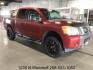 2014 Cayenne Red Metallic /Charcoal Nissan Titan SL Crew Cab 4WD (1N6AA0EC1EN) with an 5.6L V8 DOHC 32V engine, 5-Speed Automatic transmission, located at 1235 N Woodruff Ave., Idaho Falls, 83401, (208) 523-1053, 43.507172, -112.000488 - Photo#5