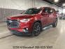 2019 Cajun Red Tintcoat /Jet Black, leather Chevrolet Traverse Premier AWD (1GNEVJKW6KJ) with an 3.6L V6 DOHC 24V engine, 9-Speed Automatic transmission, located at 1235 N Woodruff Ave., Idaho Falls, 83401, (208) 523-1053, 43.507172, -112.000488 - Photo#0