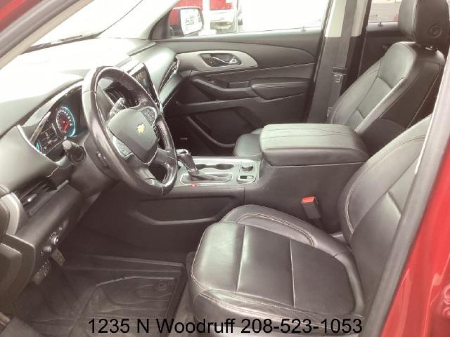 2019 Cajun Red Tintcoat /Jet Black, leather Chevrolet Traverse Premier AWD (1GNEVJKW6KJ) with an 3.6L V6 DOHC 24V engine, 9-Speed Automatic transmission, located at 1235 N Woodruff Ave., Idaho Falls, 83401, (208) 523-1053, 43.507172, -112.000488 - Photo#10