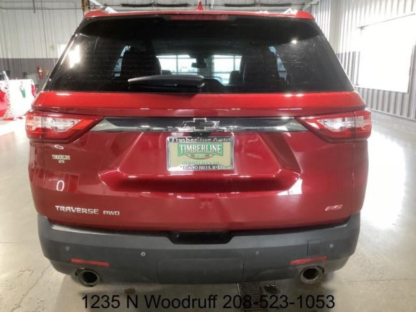 2019 Cajun Red Tintcoat /Jet Black, leather Chevrolet Traverse Premier AWD (1GNEVJKW6KJ) with an 3.6L V6 DOHC 24V engine, 9-Speed Automatic transmission, located at 1235 N Woodruff Ave., Idaho Falls, 83401, (208) 523-1053, 43.507172, -112.000488 - Photo#3