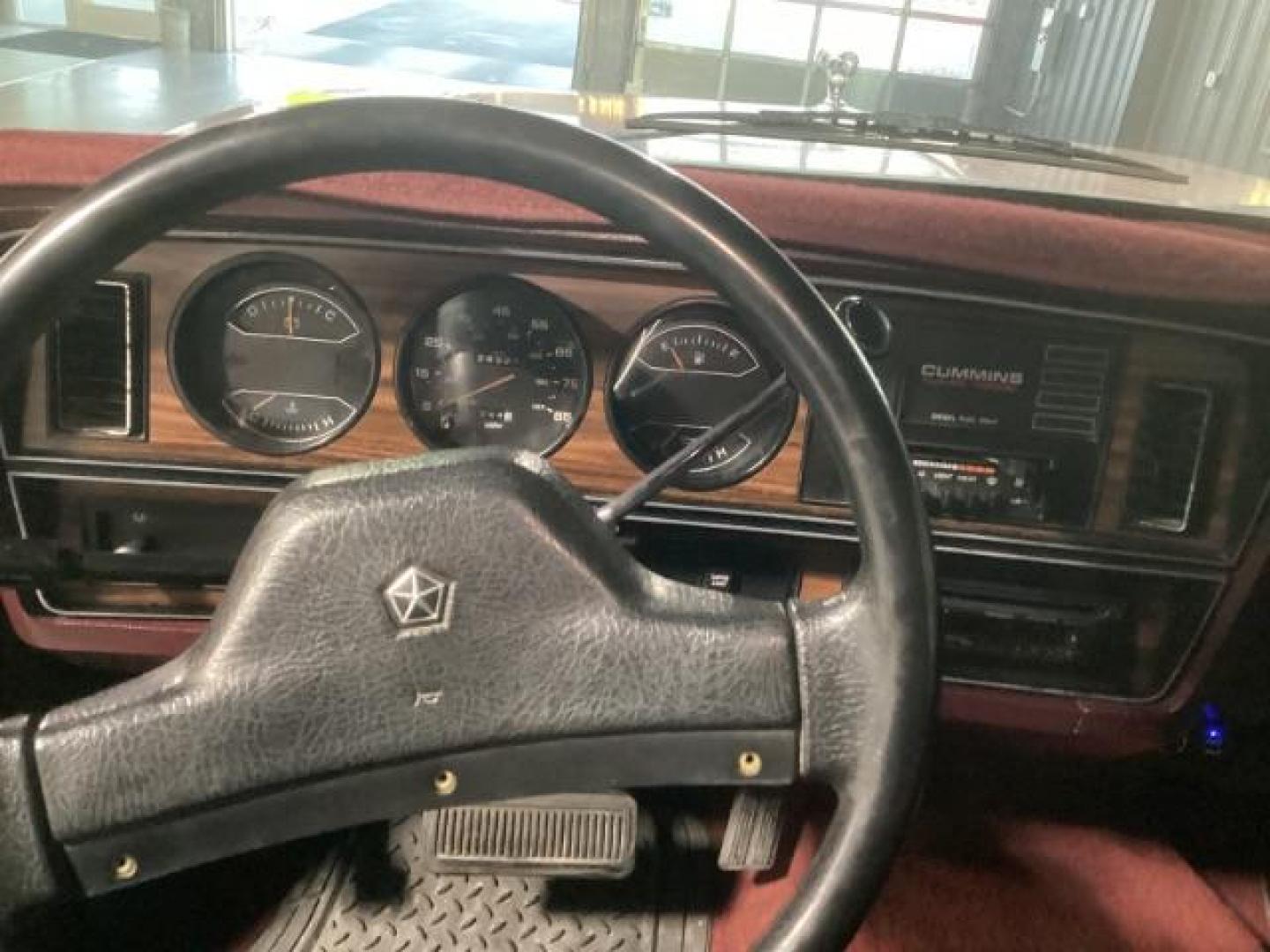 1989 RED/WHITE /CLOTH Dodge W250 Reg. Cab 8-ft. Bed 4WD (1B7KM2686KS) with an 5.9L L6 OHV 12V TURBO DIESEL engine, 3-Speed Automatic transmission, located at 1235 N Woodruff Ave., Idaho Falls, 83401, (208) 523-1053, 43.507172, -112.000488 - Photo#12