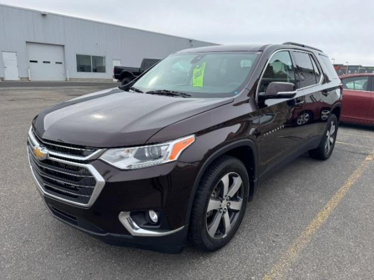 2020 Black Cherry Metallic /Jet Black, leather Chevrolet Traverse LT Feather AWD (1GNEVHKW8LJ) with an 3.6L V6 DOHC 24V engine, 9-Speed Automatic transmission, located at 1235 N Woodruff Ave., Idaho Falls, 83401, (208) 523-1053, 43.507172, -112.000488 - Photo#0