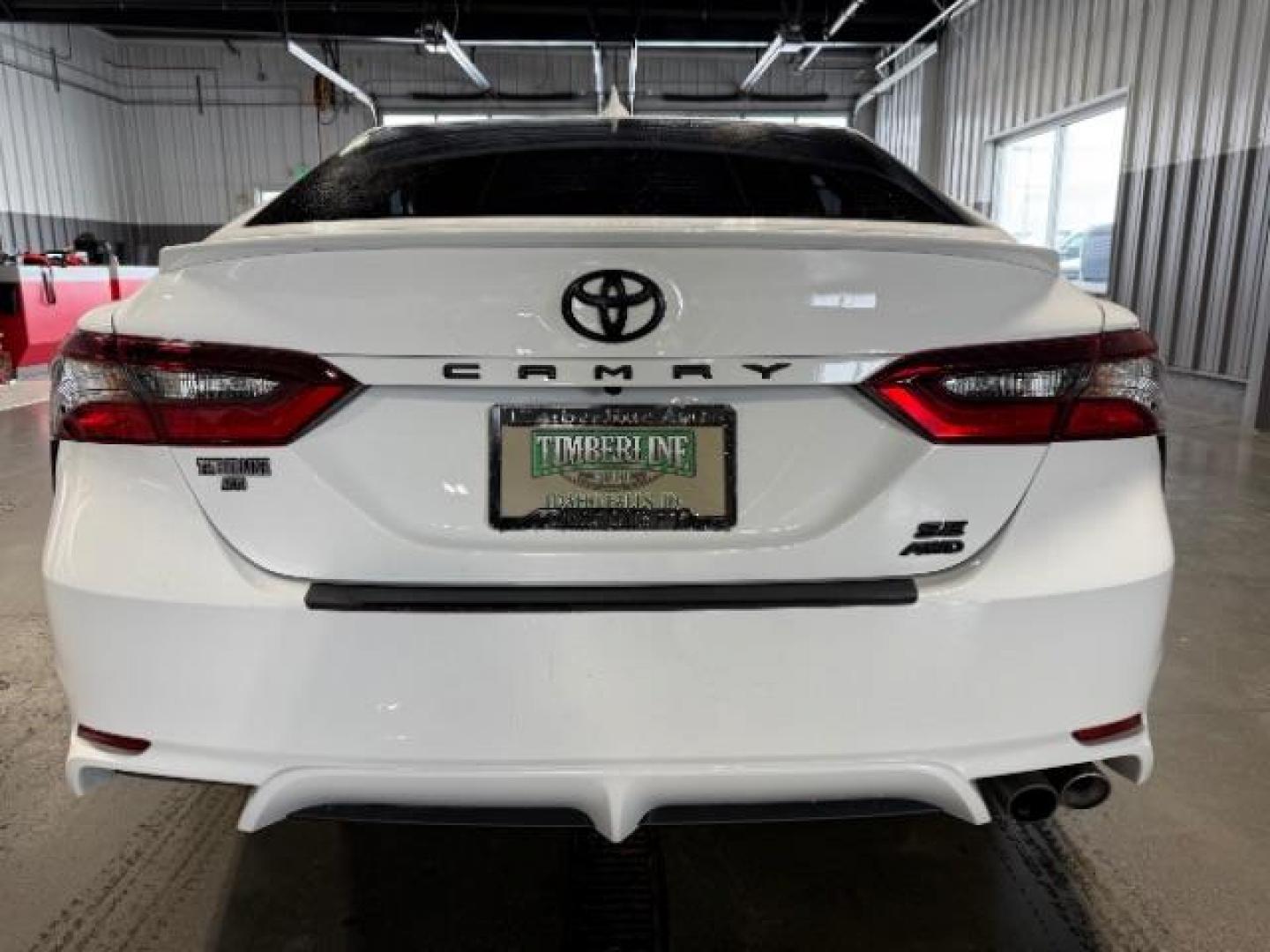 2023 WHITE /Ash Toyota Camry SE AWD (4T1G11BK8PU) with an 2.5 engine, AUTOMATIC transmission, located at 1235 N Woodruff Ave., Idaho Falls, 83401, (208) 523-1053, 43.507172, -112.000488 - Photo#2