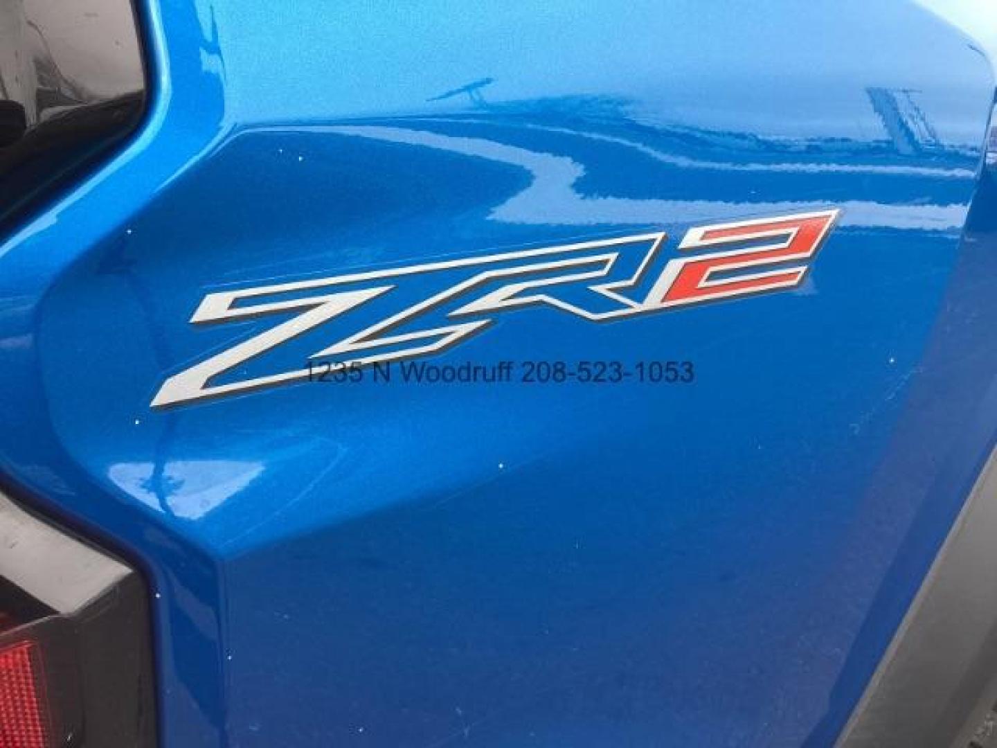 2024 Glacier Blue Metallic /Jet Black/Artem Chevrolet Colorado ZR2 Crew Cab 4WD (1GCPTFEK0R1) with an 2.7L L4 DOHC 16V TURBO engine, 6-Speed Automatic transmission, located at 1235 N Woodruff Ave., Idaho Falls, 83401, (208) 523-1053, 43.507172, -112.000488 - Photo#15