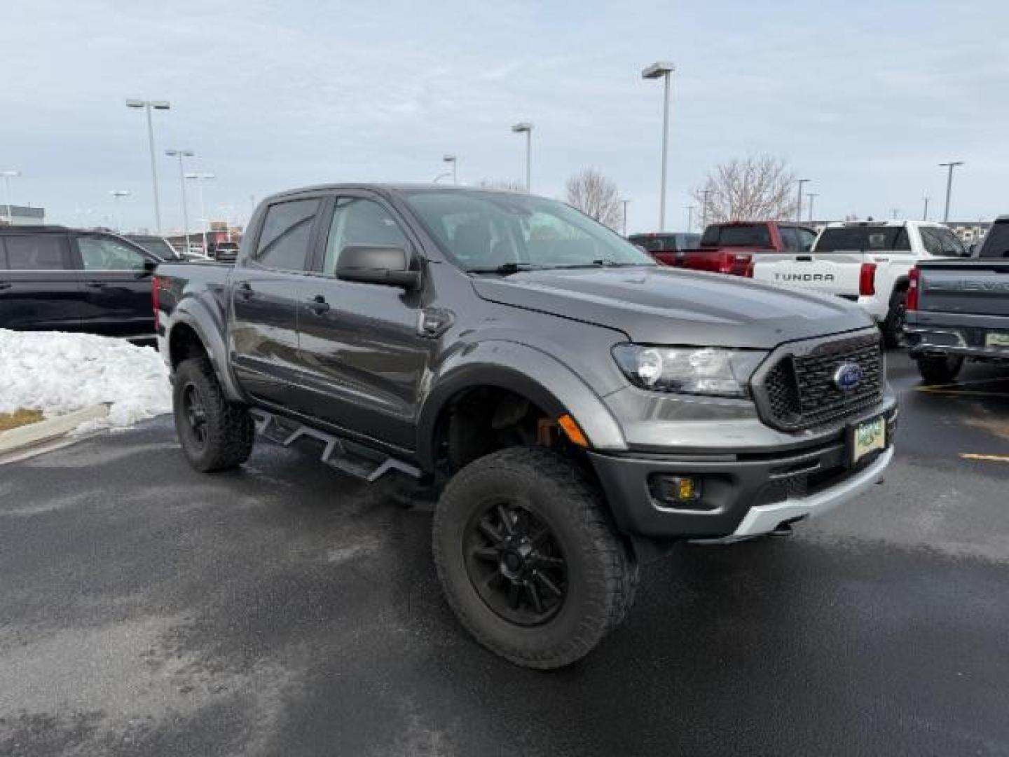 2020 GRAY /Ebony, premium cloth Ford Ranger XLT SuperCrew 4WD (1FTER4FH3LL) with an 2.3L L4 DOHC 16V engine, 10-Speed Automatic transmission, located at 1235 N Woodruff Ave., Idaho Falls, 83401, (208) 523-1053, 43.507172, -112.000488 - Photo#6