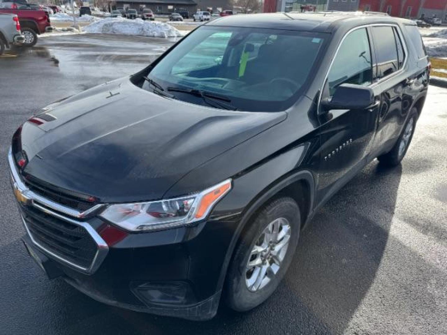 2021 BLACK Chevrolet Traverse LS FL AWD (1GNEVLKWXMJ) with an 3.6L V6 DOHC 24V engine, 9-Speed Automatic transmission, located at 1235 N Woodruff Ave., Idaho Falls, 83401, (208) 523-1053, 43.507172, -112.000488 - Photo#0