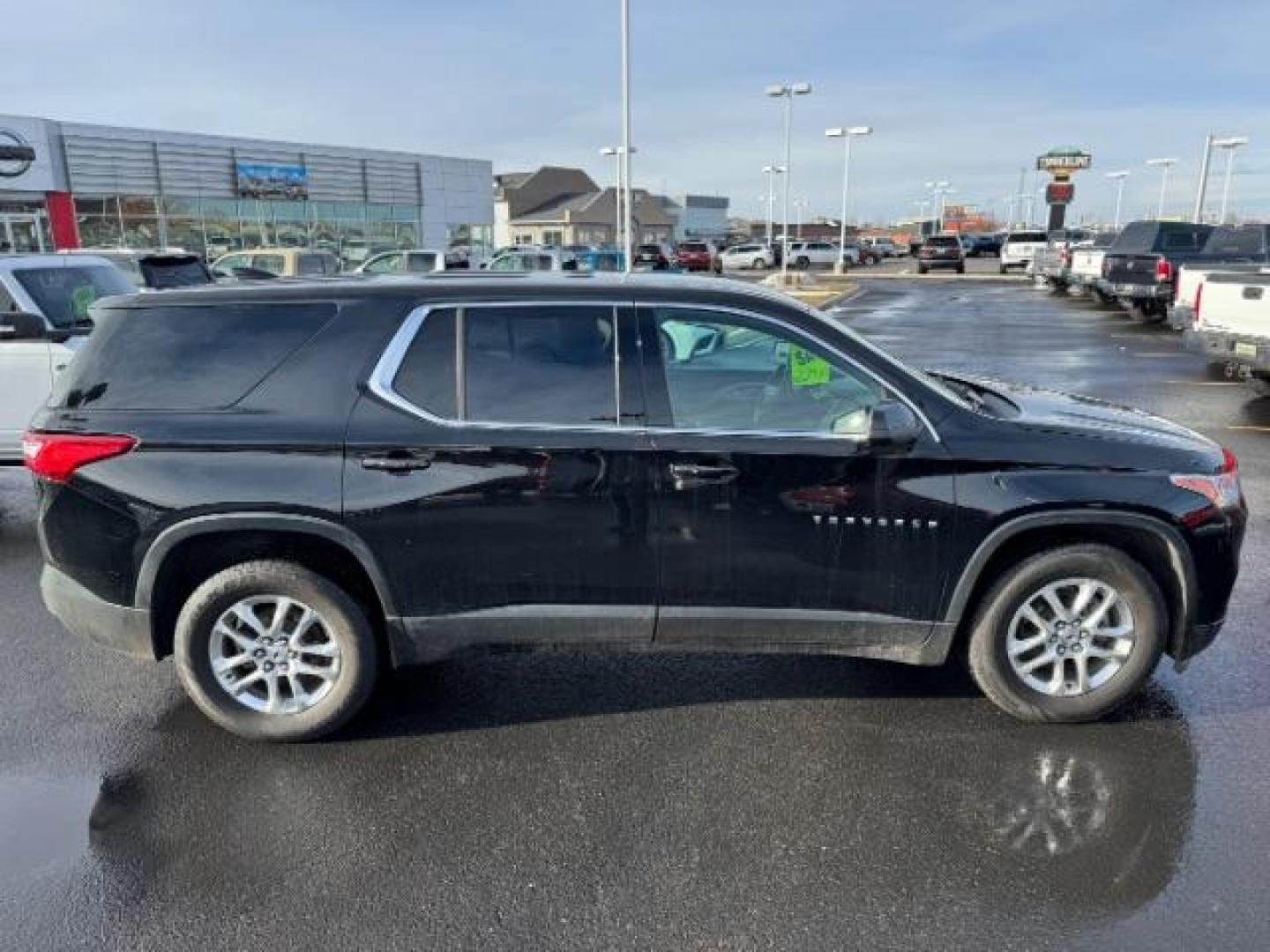 2021 BLACK Chevrolet Traverse LS FL AWD (1GNEVLKWXMJ) with an 3.6L V6 DOHC 24V engine, 9-Speed Automatic transmission, located at 1235 N Woodruff Ave., Idaho Falls, 83401, (208) 523-1053, 43.507172, -112.000488 - Photo#3