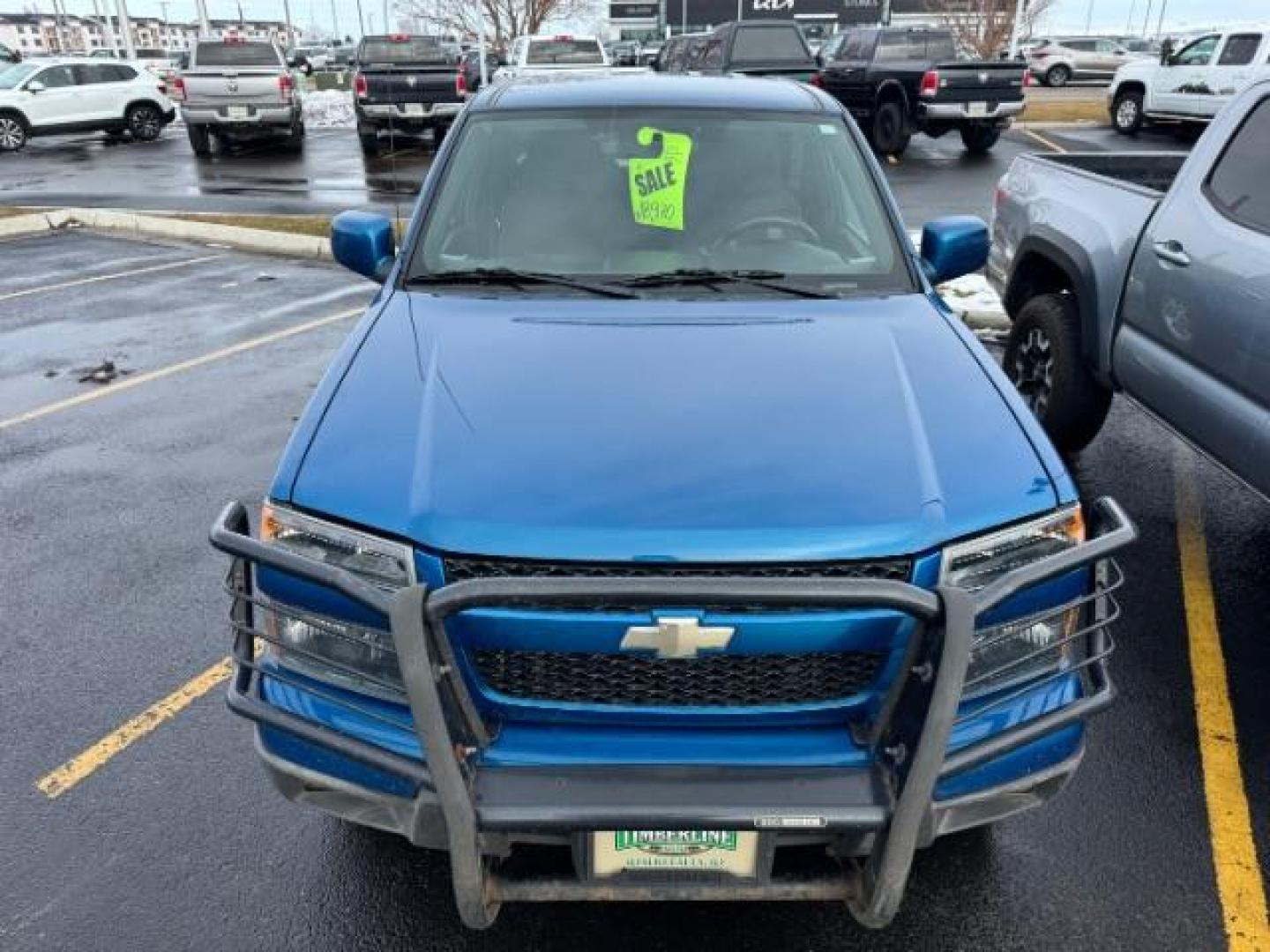 2012 Aqua Blue Metallic /Ebony Cloth Interior Chevrolet Colorado 1LT Crew Cab 4WD (1GCHTCFE8C8) with an 2.9L L4 DOHC 16V engine, 4-Speed Automatic transmission, located at 1235 N Woodruff Ave., Idaho Falls, 83401, (208) 523-1053, 43.507172, -112.000488 - Photo#1