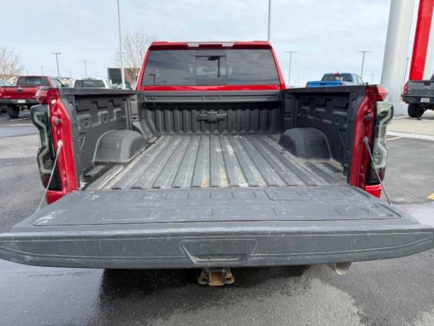 2023 Cherry Red Tintcoat /Jet Black Chevrolet Silverado 2500HD LT Crew Cab Short Box 4WD (1GC4YNEY1PF) with an 6.6L V8 OHV 16V DIESEL engine, 6-Speed Automatic transmission, located at 1235 N Woodruff Ave., Idaho Falls, 83401, (208) 523-1053, 43.507172, -112.000488 - Photo#13