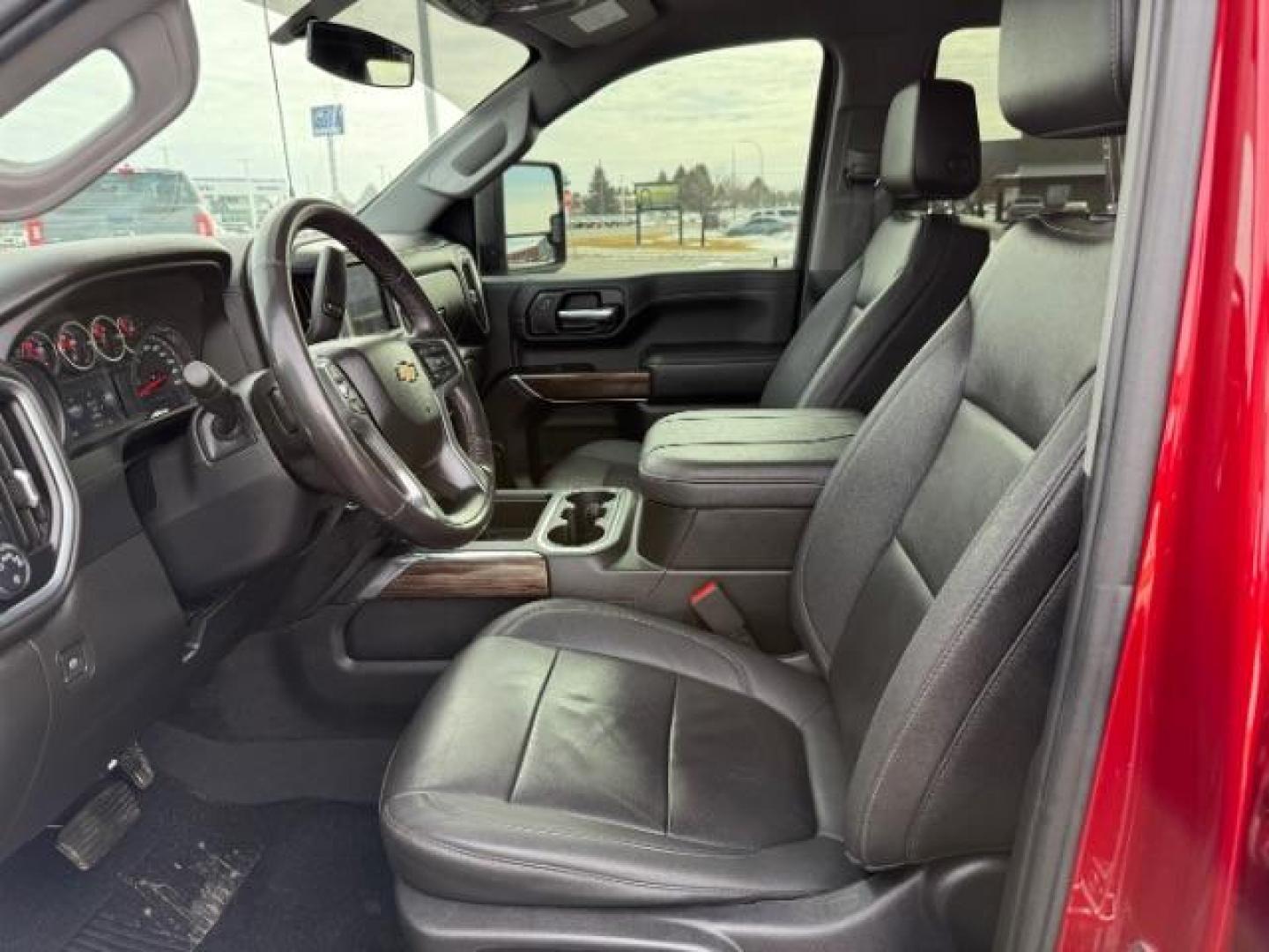 2023 Cherry Red Tintcoat /Jet Black Chevrolet Silverado 2500HD LT Crew Cab Short Box 4WD (1GC4YNEY1PF) with an 6.6L V8 OHV 16V DIESEL engine, 6-Speed Automatic transmission, located at 1235 N Woodruff Ave., Idaho Falls, 83401, (208) 523-1053, 43.507172, -112.000488 - Photo#14