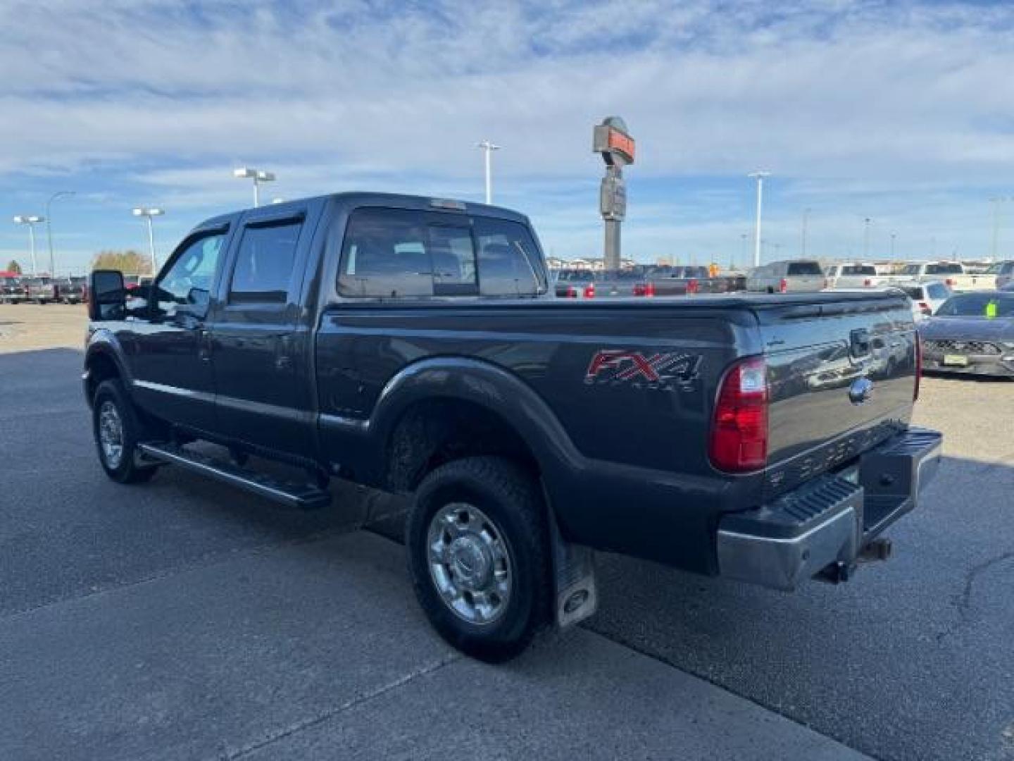 2016 GRAY /Black FORD F350 LARIAT (1FT8W3B62GE) with an 6.2 engine, AUTOMATIC transmission, located at 1235 N Woodruff Ave., Idaho Falls, 83401, (208) 523-1053, 43.507172, -112.000488 - Photo#2