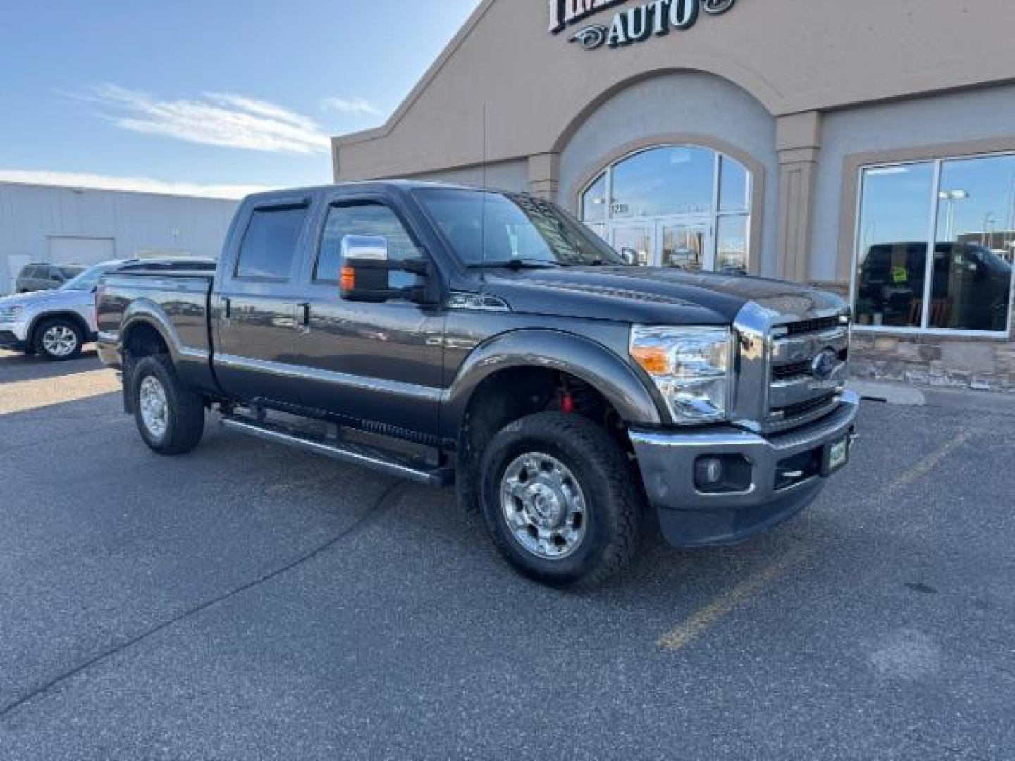 2016 GRAY /Black FORD F350 LARIAT (1FT8W3B62GE) with an 6.2 engine, AUTOMATIC transmission, located at 1235 N Woodruff Ave., Idaho Falls, 83401, (208) 523-1053, 43.507172, -112.000488 - Photo#6